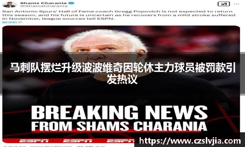 马刺队摆烂升级波波维奇因轮休主力球员被罚款引发热议