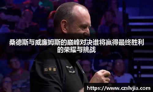 桑德斯与威廉姆斯的巅峰对决谁将赢得最终胜利的荣耀与挑战